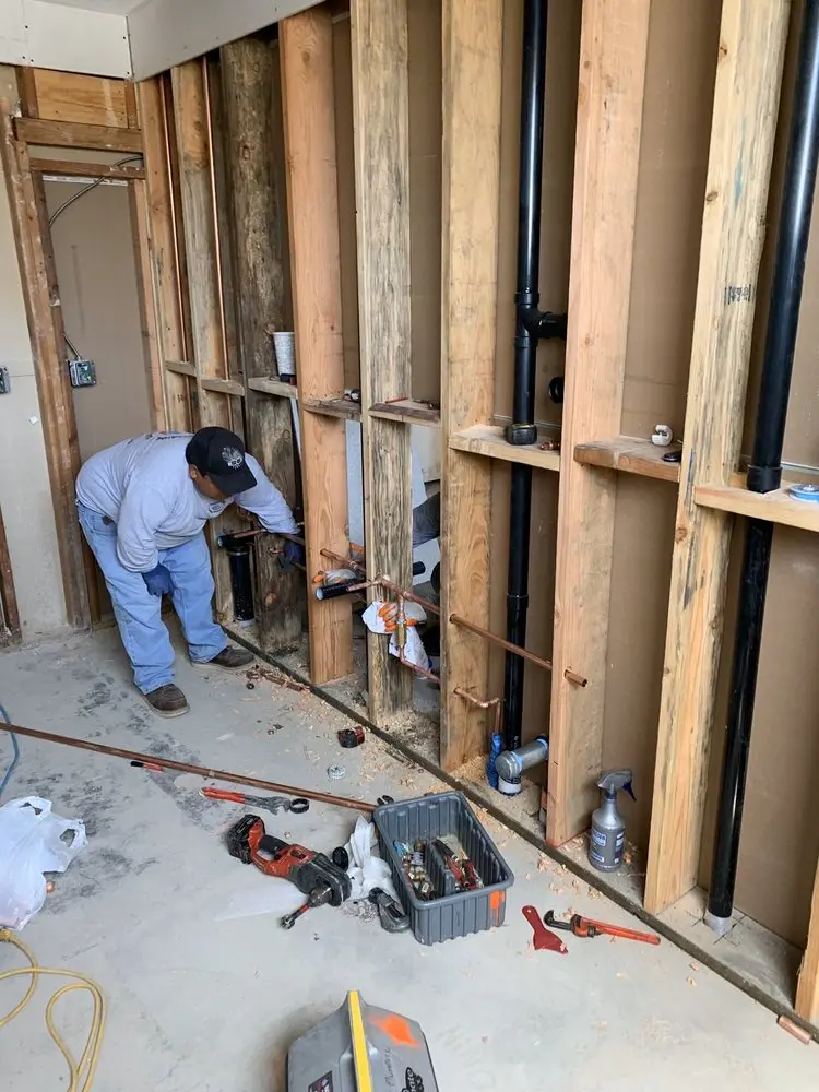 Commercial rough-in plumbing for Trenchless Sewer Repair in Oaklyn Manor